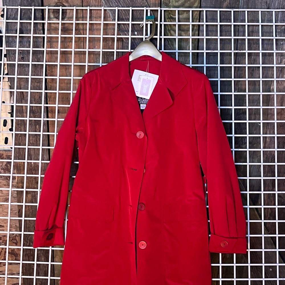 Mulberry Street Vibrant Red Jacket